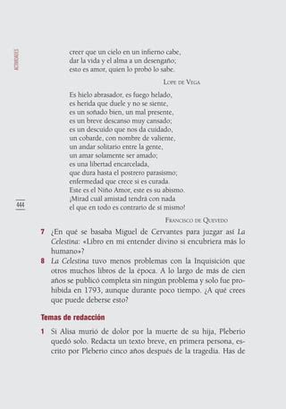 Gu A De Lectura La Celestina Pdf