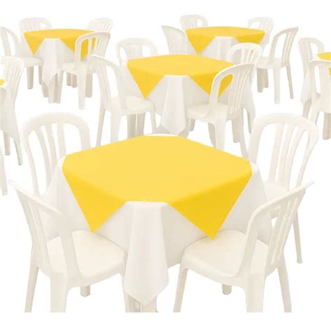 Toalha De Mesa De Convidados - 10 Toalha Tnt Colorida Mesa De Convidados + 10 Cobre Manchas ...