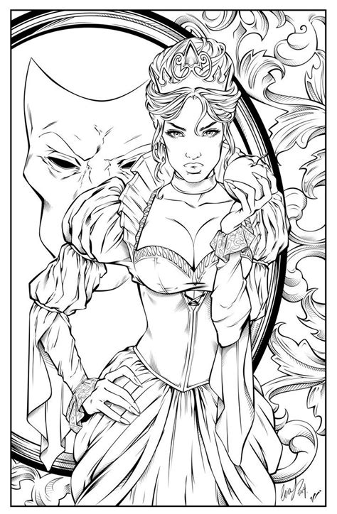 Evil Fairy Tales Adult Coloring Page Porn Videos Newest Adult Grimm