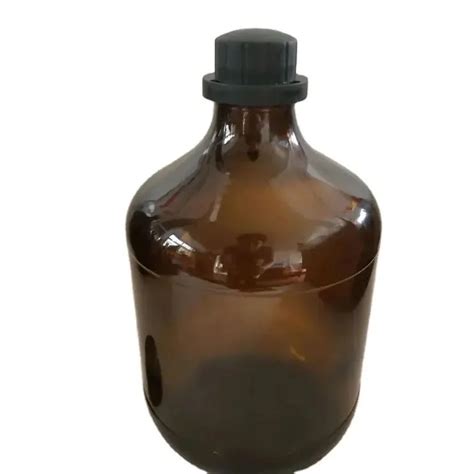 Chemical Pharmaceutical 2500ml Reagent Bottle 2 5l Amber Glass Bottle Amber Glass Bottle And