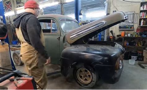 Bangshift Half Ass Kustoms Ford Pickup Project Cleaning Up