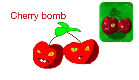 PvZ Fanart Cherry Bomb by RainbowCat312 on DeviantArt