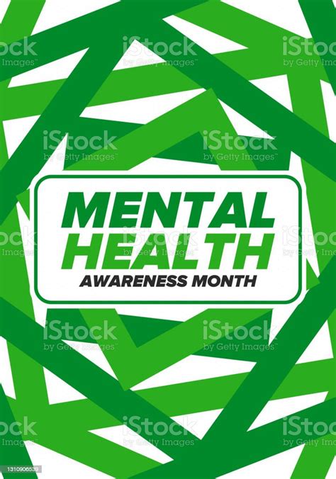 Mental Health Awareness Monat Im Mai Jährliche Kampagne In Den Vereinigten Staaten