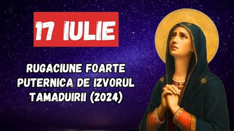 RUGACIUNE FOARTE PUTERNICA DE IZVORUL TAMADUIRII 2024 YouTube