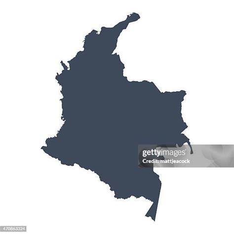 454 Colombia Map Outline Stock Photos, High-Res Pictures, and Images ...