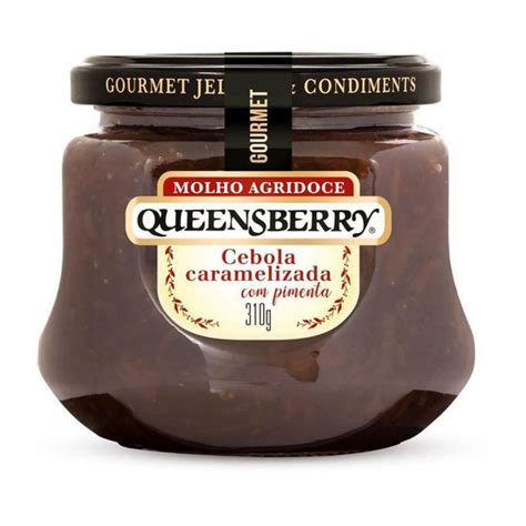 Molho Agridoce De Cebola Caramelizada Queensberry Gourmet G