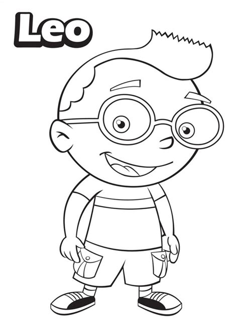 Printable Baby Einstein Coloring Pages