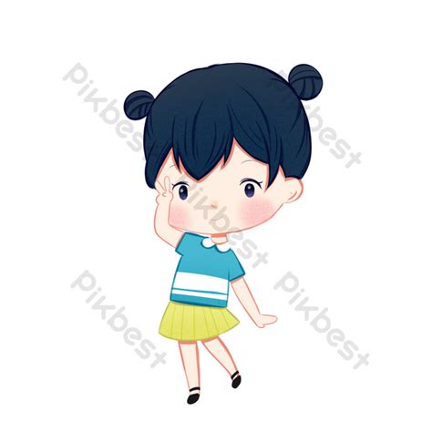 Cute Q Version Cartoon Characters | PSD PNG Images Free Download - Pikbest