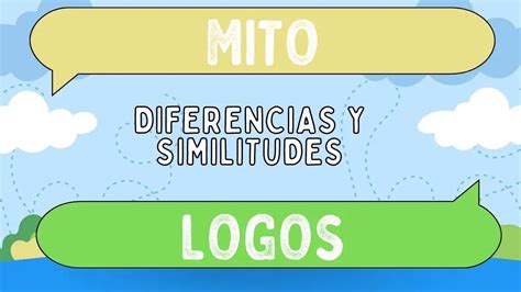 Diferencias Entre Mito Y Logos