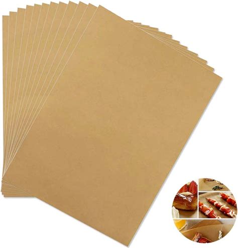 Jezomony Papier De Cuisson Pouces Cuisines Feuilles De