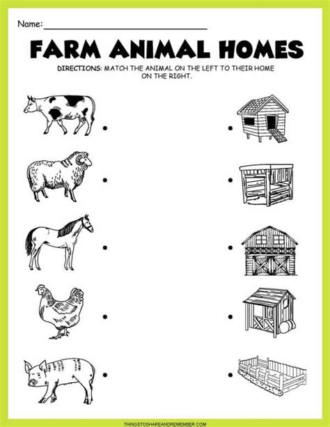 Farm Animals Printable Activities » Share & Remember | Celebrating Child & Home