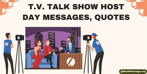 T V Talk Show Host Day Messages Quotes And Status