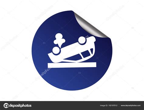 Accidente De Coche Icono Vector De Stock Por ©lovart 182197812