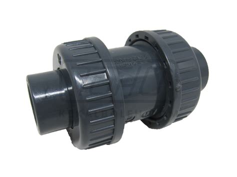 Pvc Double Union Ball Check Valve Kekalboleh Sdn Bhd