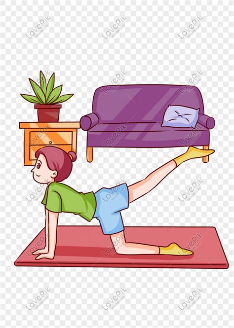 Hình ảnh Chủ đề Tập Thể Dục Yoga Cô Gái Nhân Vật Hoạt Hình PNG Miễn Phí ...