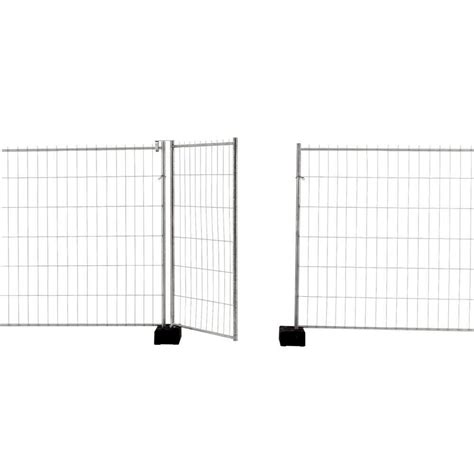 Bauzaun Standard Mobilzaun Element Feld Mobil Zaun F R Baustellen