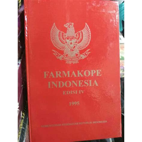 Jual Farmakope Indonesia Edisi 4 Shopee Indonesia