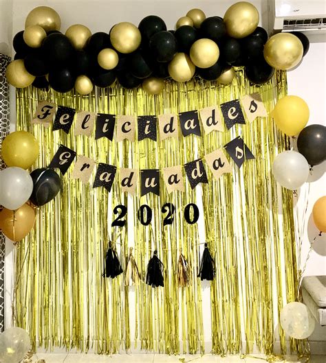 Globos Arreglos De Graduacion Globos De Graduacion Ideas De Fiesta De