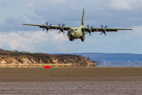 PEMBREY WALES APRIL 13 2021 A Royal Air Force Lockheed C 130J