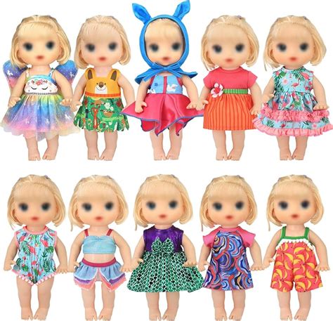 2021 NEW Doll Clothes Fashion Dresses For 12 Inch 30CM Baby 54 OFF