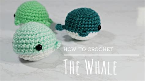 How To Crochet - Easy Beginners Amigurumi Whale Tutorial - YouTube | Crochet whale, Easy crochet ...