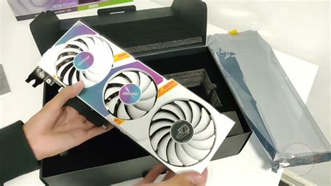 Colorful Igame Geforce Rtx 3060 Ultra W Oc 12g Gddr6 Asmr Unboxing