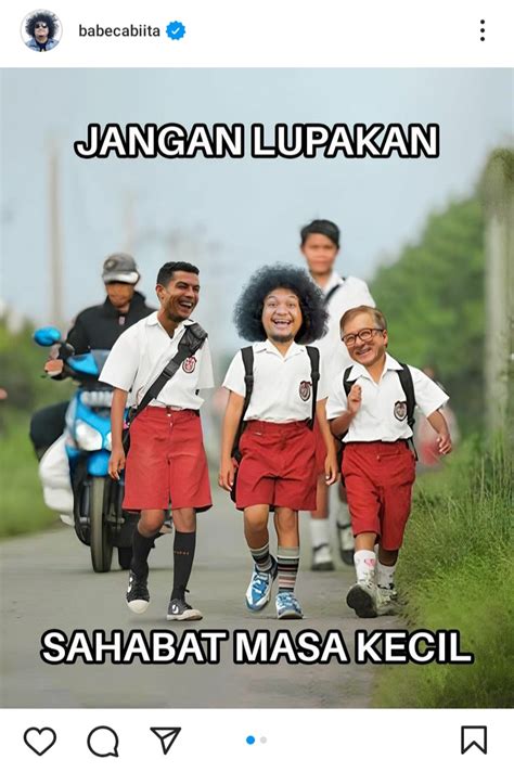 Ini Unggahan Terakhir Babe Cabita Sebelum Meninggal Dunia