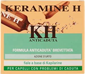 Keramine H Fiala Anticaduta Per Capelli X Ml Amazon It Bellezza