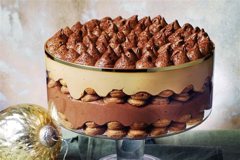 Chocolate And Caramel Mousse Tiramisu Recipe Recipes Delicious Au