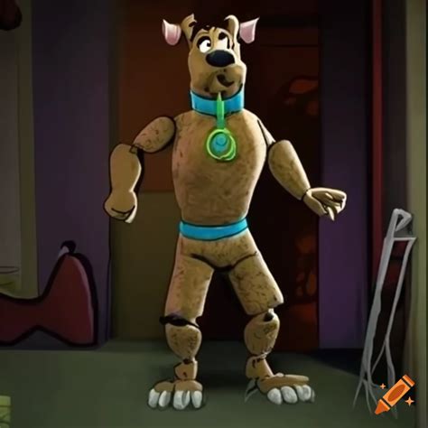 Scooby Doo And Five Nights At Freddy S Crossover Artwork