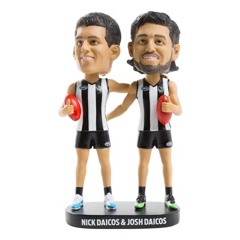 Collingwood Magpies Nick Daicos Afl Bobblehead Collectible Bobble Head