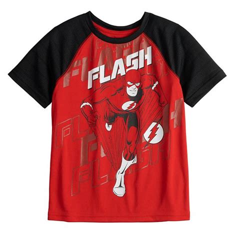 Boys 4 12 Jumping Beans® Dc Comics The Flash Raglan Graphic Tee