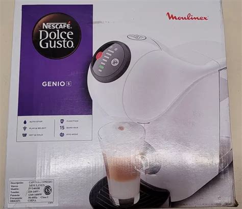 Cafetera Nescafé Moulinex Dolce Gusto Genio S Blanca en venta en