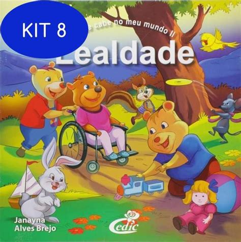 Kit 8 Livro Lealdade Coleção O Que Cabe No Meu Mundo Kit de Livros