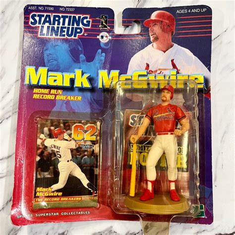 Games Mark Mcgwire Starting Lineup Home Run Record Collectors Figure