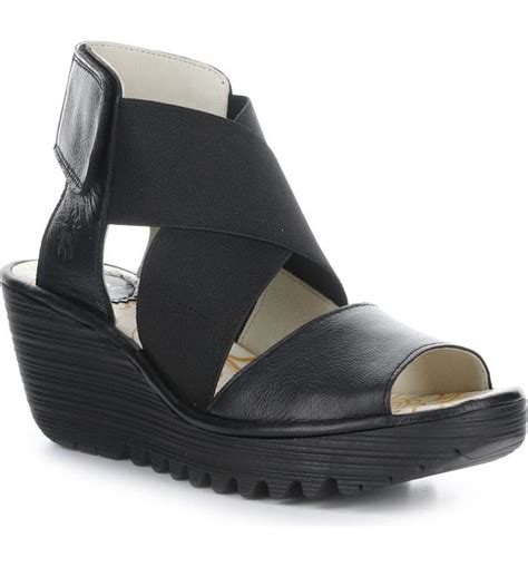 Fly London Yuba Platform Wedge Sandal Nordstrom Platform Wedge