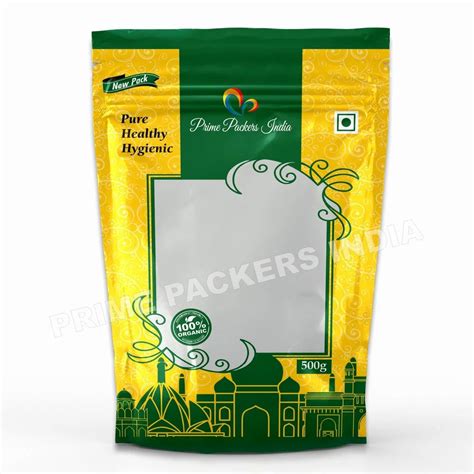 Kala Chana Laminated Pouches Packaging Materials Plastic Pouches At Rs