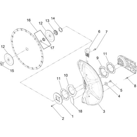 Disc Guard Assembly For Wacker BTS635 Cut Off Saw L S Engineers