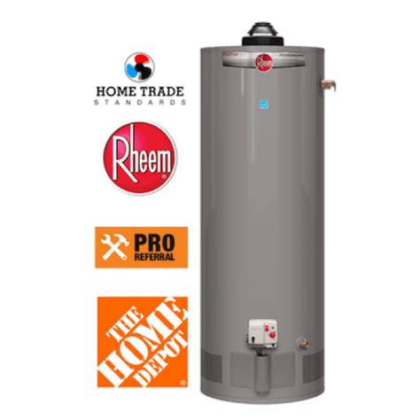 Rheem Performance Plus Gal Atmospheric Gas Water Heater