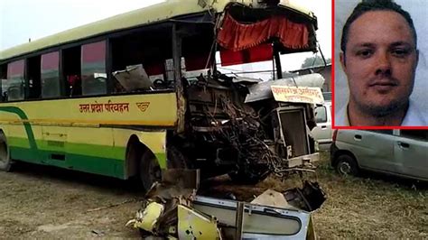 Australian National Killed As Up Roadways Bus Rams Bike On Yamuna Expressway City Times Of