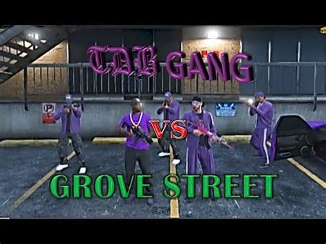 GTA V Online Ballas Gang VS Grove Street Gang Ending GroveStreet