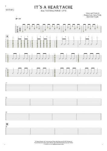 Ragtime Vabank Tablature Rhythm Values For Guitar Playyournotes