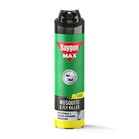 Buy Baygon Max Mosquito Fly Killer Spray Lime Fragrance Online At