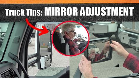 Truck Tips How To Set And Adjust Truck Mirrors Youtube