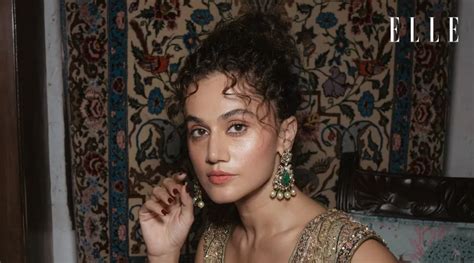 Lip Talk April S Cover Star Taapsee Pannu S Nude Lip Combo