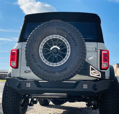 2021 Bronco Trail Series Base Rear Bumper By Expedition One