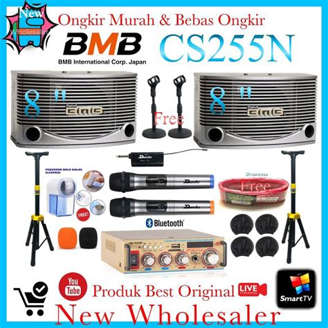 Jual Paket Speaker Bmb Cs N Original Inch Sound System Karaoke