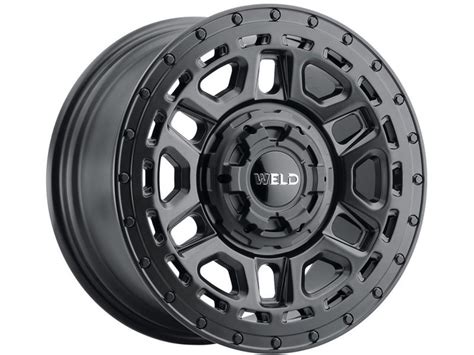 Weld Off Road Matte Black Crux Wheels Havoc Offroad