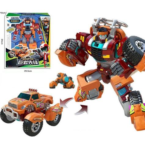 Galaxy Detectives Tobot Transformation Robot To Car Toy Korea Cartoon