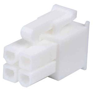 MOLEX 39012045 Molex Crimp Housing Mini Fit Jr 2x2 Pin Socket At